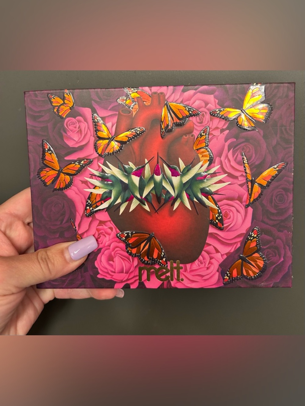 Melt Cosmetics Monarch Eyeshadow Palette — Pink, Orange & Purple